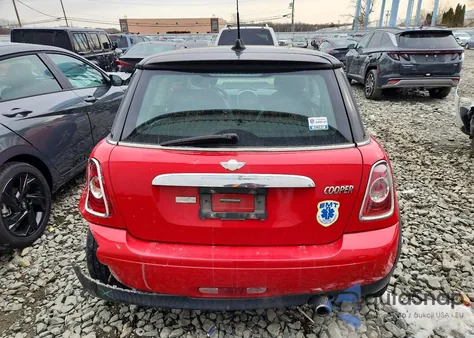 2012 Mini Cooper z USA, uszkodzony, nr VIN WMWSU3C52CT260874